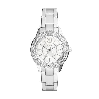 Fossil Stella Analog Mother of Pearl Dial Women's Watch-ES5130