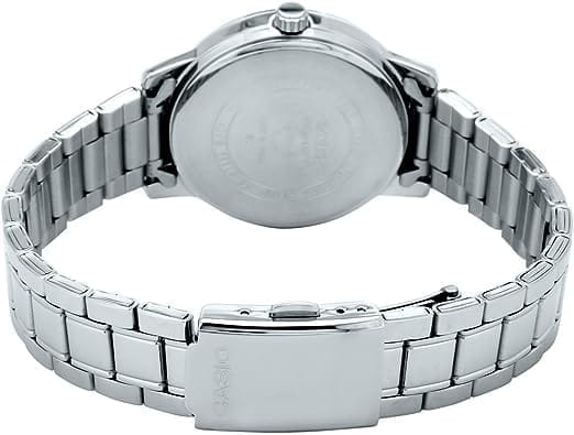 Casio Women's Silver Dial stainless Steel Band Watch