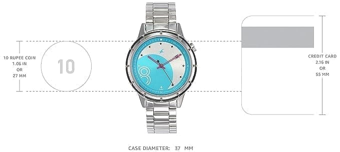 Fastrack Space Analog Blue Dial Women's Watch-NN6194SM01/NN6194SM01