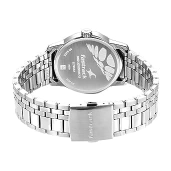 Fastrack Exuberant Analog Silver Dial Men's Watch-3279SM01/NR3279SM01