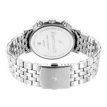 Fastrack Analog Silver Dial Men's Casual Watch -Silver