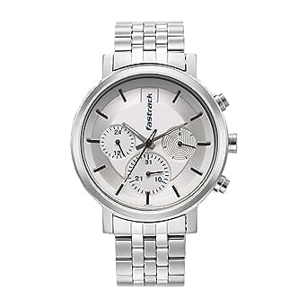 Fastrack Analog Silver Dial Men's Casual Watch   -Silver