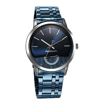 Fastrack Analog Blue Dial Men's Watch-3289KM02/NR3289KM02