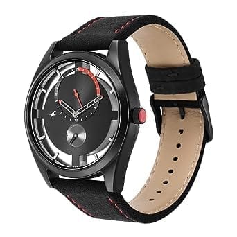 Fastrack Revibe Analog Black Dial Men's Watch-3256PF02/3256PF02