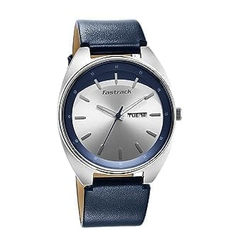 Fastrack Analog Silver Dial Men's Casual Watch