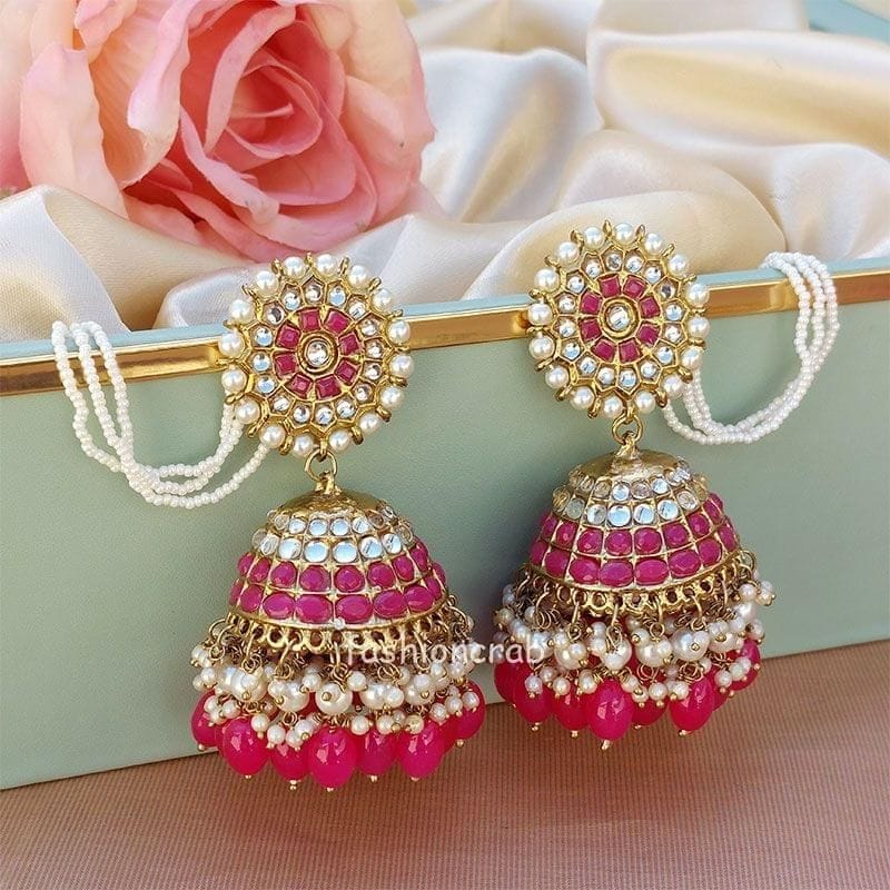 Buy Punjabi Actress in Oxidised Earrings, Jhumka, Danglers. Sunanda Sharma  in Big Hoop Jhumkas, Jhumki, Hoop Earrings, Loop Danglers Online in India -  Etsy