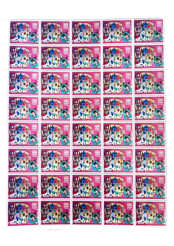 Shobhaphila's Full sheet Stamps 2008 (b) (3 NO.S) - Stationery | Buy online on ZillyBuy