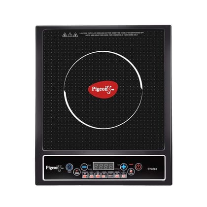 Pigeon Favourite IC 1800 W Induction Cooktop  (Black, Push Button)