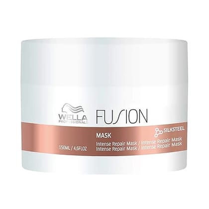 Wella Professionals Fusion Intense Repair Hair Mask for Damaged Hair | 150 ml | Dry Damaged Hair Treatment | With Silk Amino Acids | To Strengthen Hair against Breakage