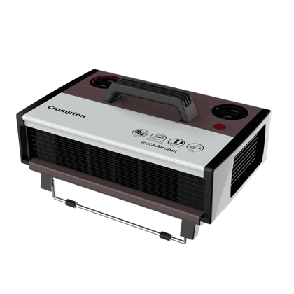 Crompton Insta Airohot Fan Convector Heater (2000 Watt) with Adjustable Stand