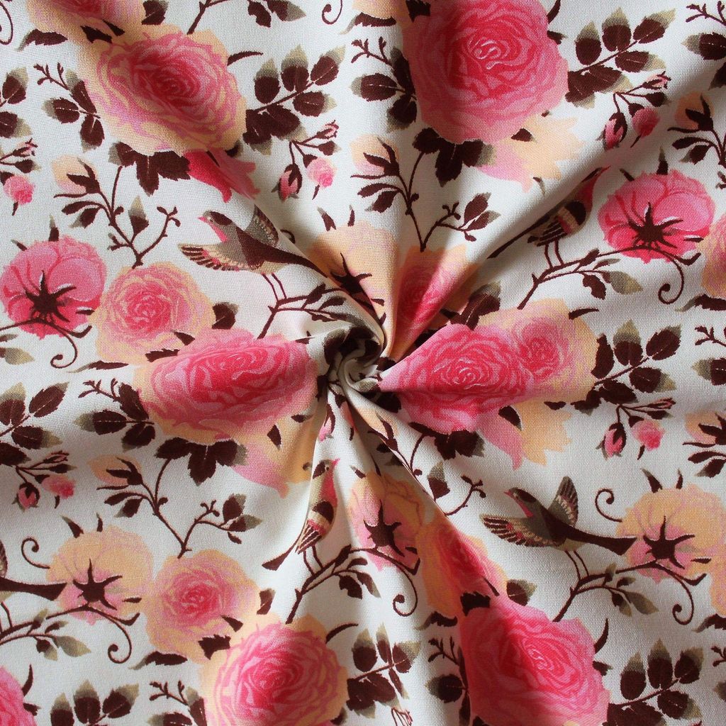 AIRWILL Cotton Floral Design Multicolor Color Apron (Pack of 1pc)