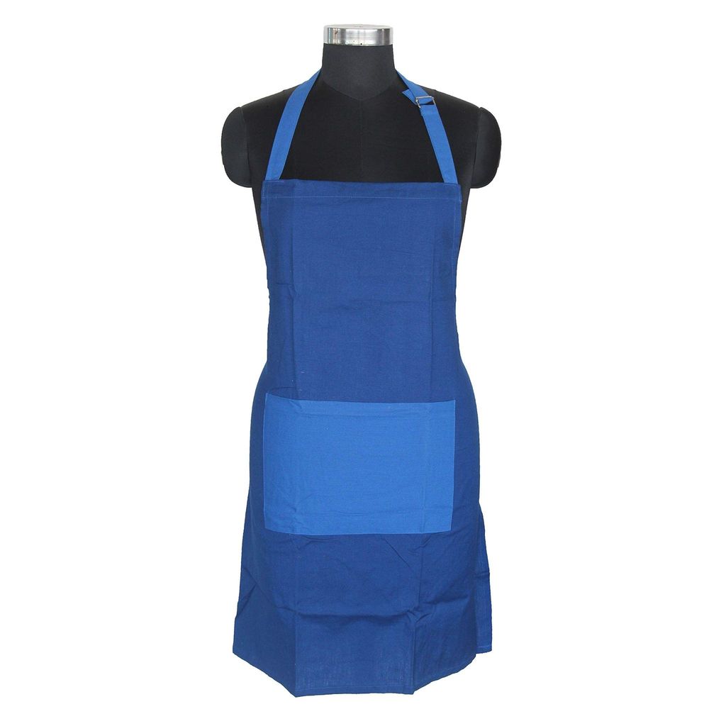 AIRWILL, 100% Cotton Designer Self Designed Bib Apron, Sized 65cm in Width and 80cm in Length with 2 Long Straps on Both Sides and Adjustable Buckle on Top. Pack of 1 pc - Dupattas & Shawls | Buy online on ZillyBuy