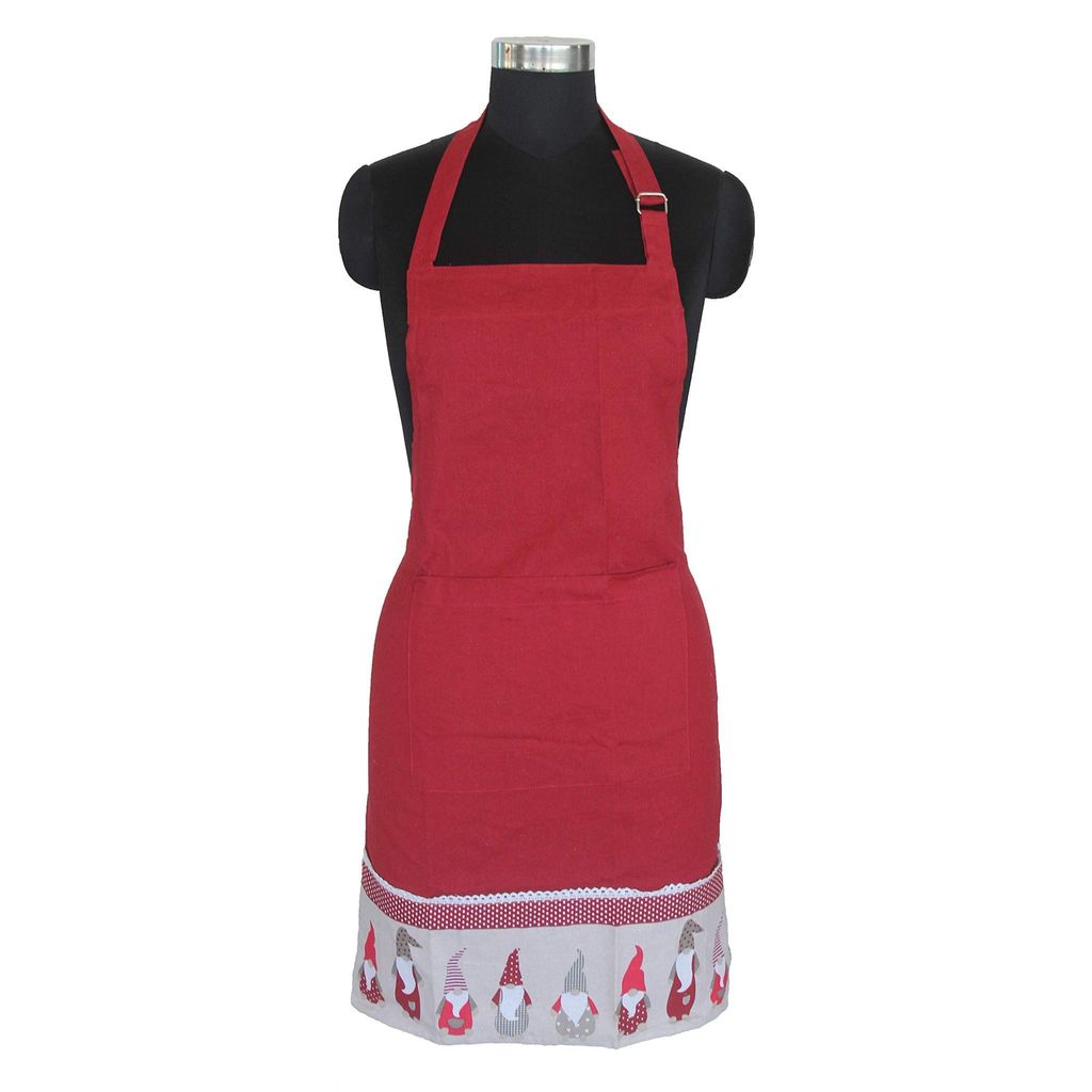 AIRWILL, 100% Cotton Designer Self Designed Bib Apron, Sized 65cm in Width and 80cm in Length with 2 Long Straps on Both Sides and Adjustable Buckle on Top. Pack of 1 pc - Dupattas & Shawls | Buy online on ZillyBuy