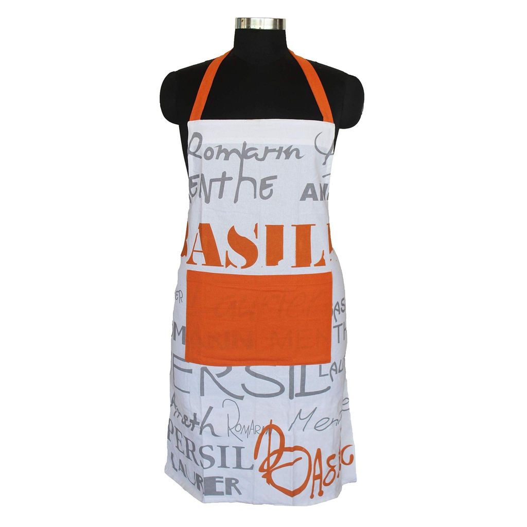AIRWILL, 100% Cotton Designer Self Designed Bib Apron, Sized 65cm in Width and 80cm in Length with 2 Long Straps on Both Sides and Adjustable Buckle on Top. Pack of 1 pc - Dupattas & Shawls | Buy online on ZillyBuy