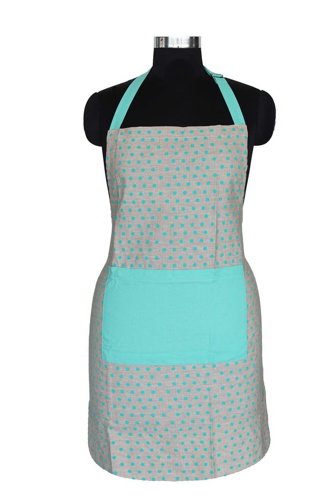 AIRWILL, 100% Cotton Designer Self Designed Bib Apron, Sized 65cm in Width and 80cm in Length with 2 Long Straps on Both Sides and Adjustable Buckle on Top. Pack of 1 pc - Dupattas & Shawls | Buy online on ZillyBuy