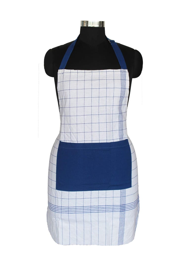 AIRWILL, 100% Cotton Designer Self Designed Bib Apron, Sized 65cm in Width and 80cm in Length with 2 Long Straps on Both Sides and Adjustable Buckle on Top. Pack of 1 pc - Dupattas & Shawls | Buy online on ZillyBuy