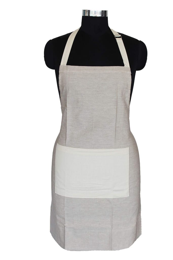 AIRWILL, 100% Cotton Designer Self Designed Bib Apron, Sized 65cm in Width and 80cm in Length with 2 Long Straps on Both Sides and Adjustable Buckle on Top. Pack of 1 pc - Dupattas & Shawls | Buy online on ZillyBuy