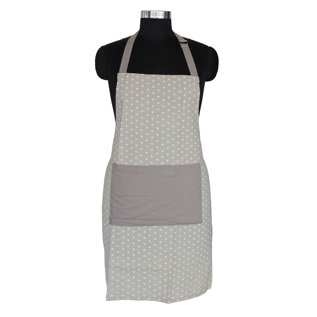 AIRWILL, 100% Cotton Designer Self Designed Bib Apron, Sized 65cm in Width and 80cm in Length with 2 Long Straps on Both Sides and Adjustable Buckle on Top. Pack of 1 pc - Dupattas & Shawls | Buy online on ZillyBuy