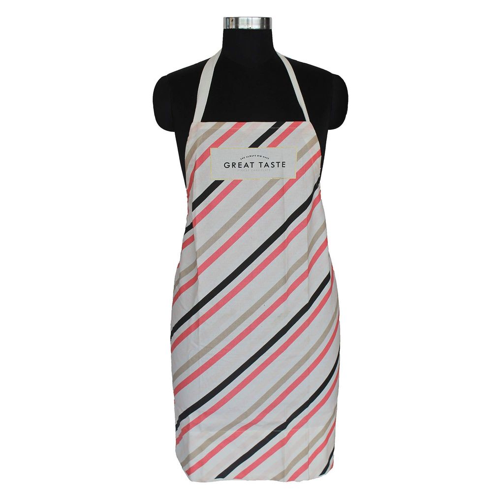 AIRWILL, 100% Cotton Designer Self Designed Bib Apron, Sized 65cm in Width and 80cm in Length with 2 Long Straps on Both Sides and Adjustable Buckle on Top. Pack of 1 pc