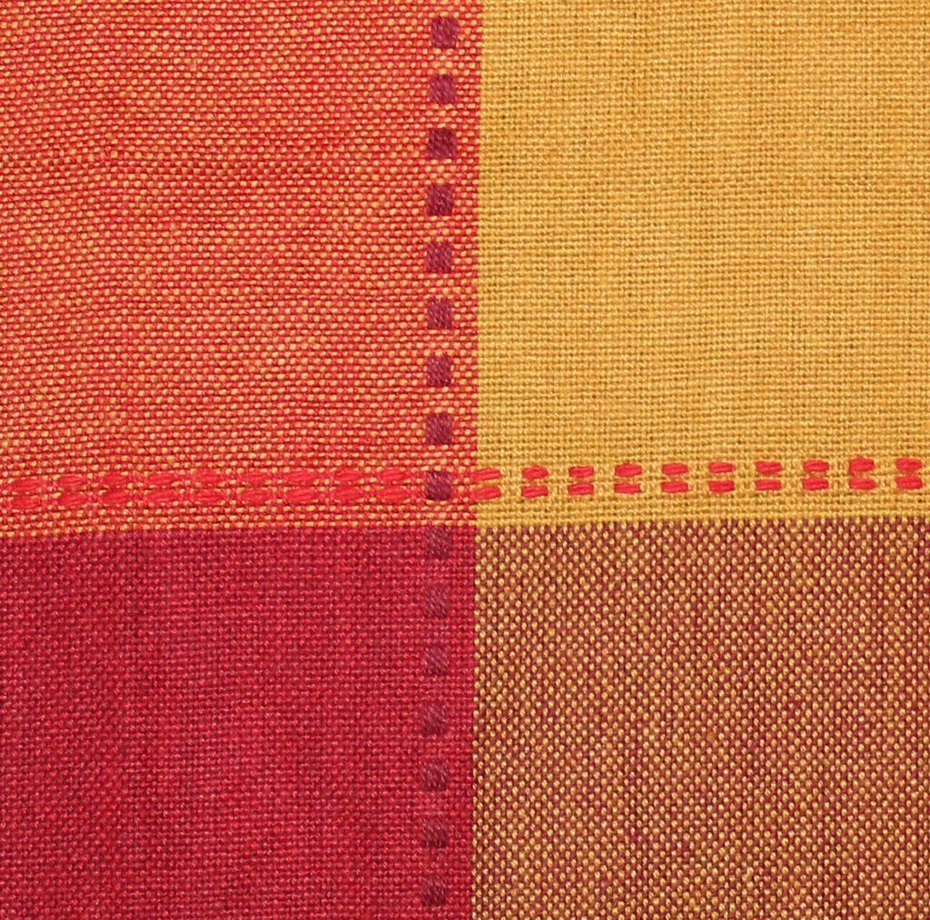 AIRWILL, 100% Cotton Yarn-dyed Designer Weaved Aprons, Sized 65cm in Width & 80cm in Length with 1 Center Pocket, Adjustable Buckle on Top and 2 Long Ties On Both 2 Sides. Pack of 10 Pieces