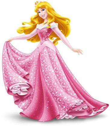 APM Princess Wall Sticker Fully Waterproof Vinyl Sticker self Adhesive for Living Room, Bedroom, Office, Kids Room 12X18 inches (P13)