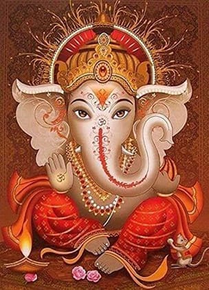 APM GANPATI Wall Sticker 45x30cm (GP02)(GP)