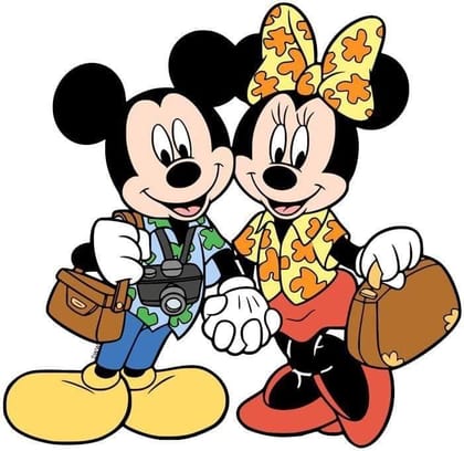 APM Mickey Mouse & Minnie Mouse Wall Sticker Fully Waterproof Vinyl Sticker self Adhesive for Living Room, Bedroom, Office, Kids Room 12X18 inches (MM6) APM Mickey Mouse & Minnie Mouse Wall Sticker Fully Waterproof Vinyl Sticker self Adhesive for Living Room, Bedroom, Office, Kids Room 12X18 inches (MM6)