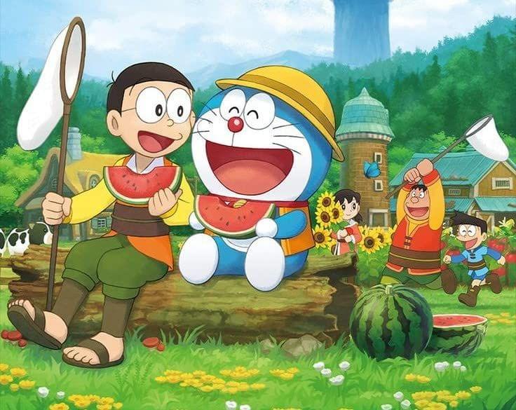 APM Kids Cartoon Wall Sticker Fully Waterproof Vinyl Sticker self Adhesive for Living Room, Bedroom, Office, Kids Room 12X18 inches (C18) (DR7)