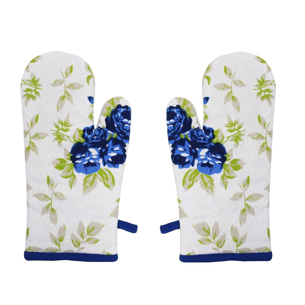 AIRWILL, 100% Cotton Kitchen Padded Oven Gloves, Mitts (Pack of 2) - Gloves | Buy online on ZillyBuy