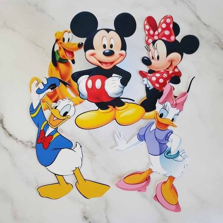 APM Kids Cartoon Wall Sticker Fully Waterproof Vinyl Sticker self Adhesive for Living Room, Bedroom, Office, Kids Room 12X18 inches (DM19)