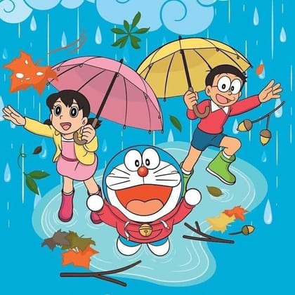 APM Kids Cute Cartoon Wall Sticker Fully Waterproof Vinyl Sticker self Adhesive for Living Room, Bedroom, Office, Kids Room 12X18 inches (V5)