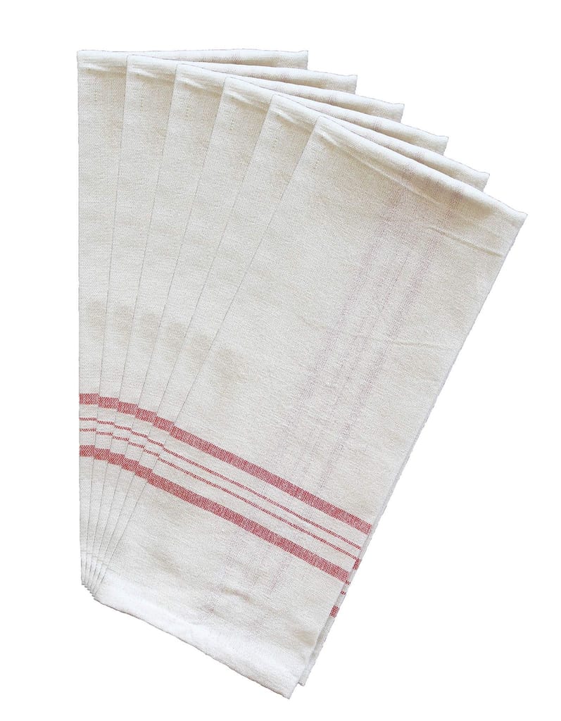 AIRWILL, 100% Cotton Kitchen Towels, Pack of 6 pcs - Towels | Buy online on ZillyBuy