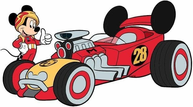 APM Mickey Mouse Laminated Wall Sticker for Kids 12X18 Inches (M2)