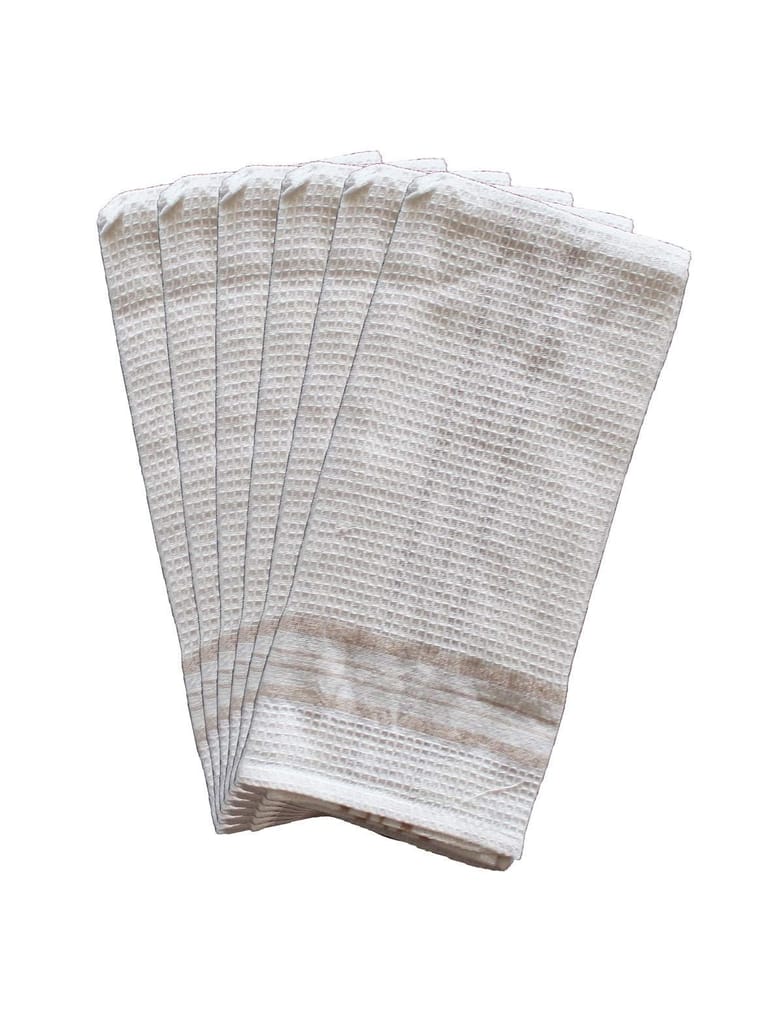 AIRWILL, 100% Cotton Kitchen Towels, Pack of 6 pcs