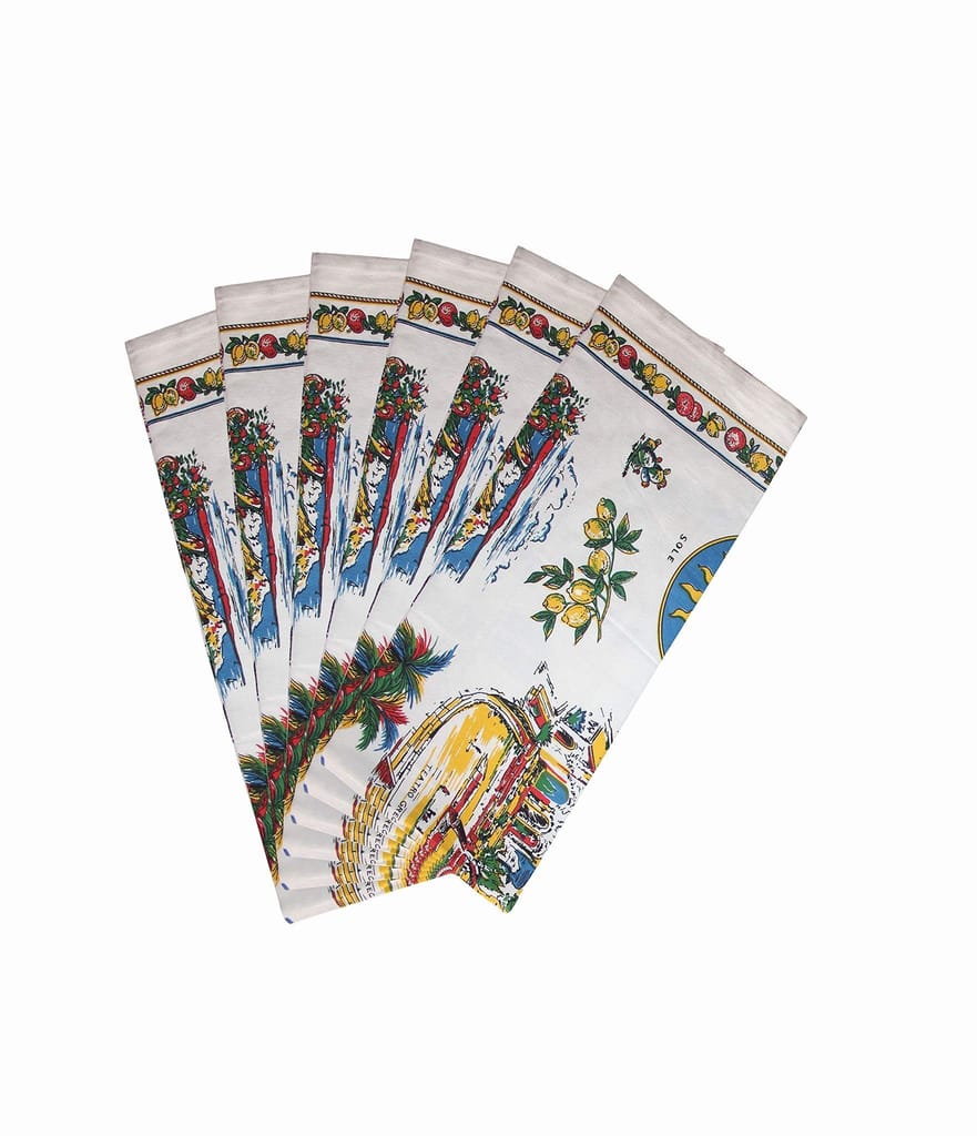 AIRWILL, 100% Cotton Kitchen Towels, Pack of 6 pcs - Towels | Buy online on ZillyBuy