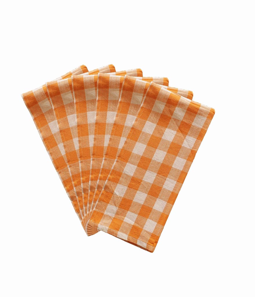 AIRWILL, 100% Cotton Kitchen Towels, Pack of 6 pcs - Towels | Buy online on ZillyBuy