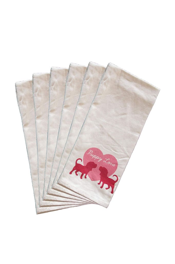 AIRWILL, 100% Cotton Kitchen Towels, Pack of 6 pcs