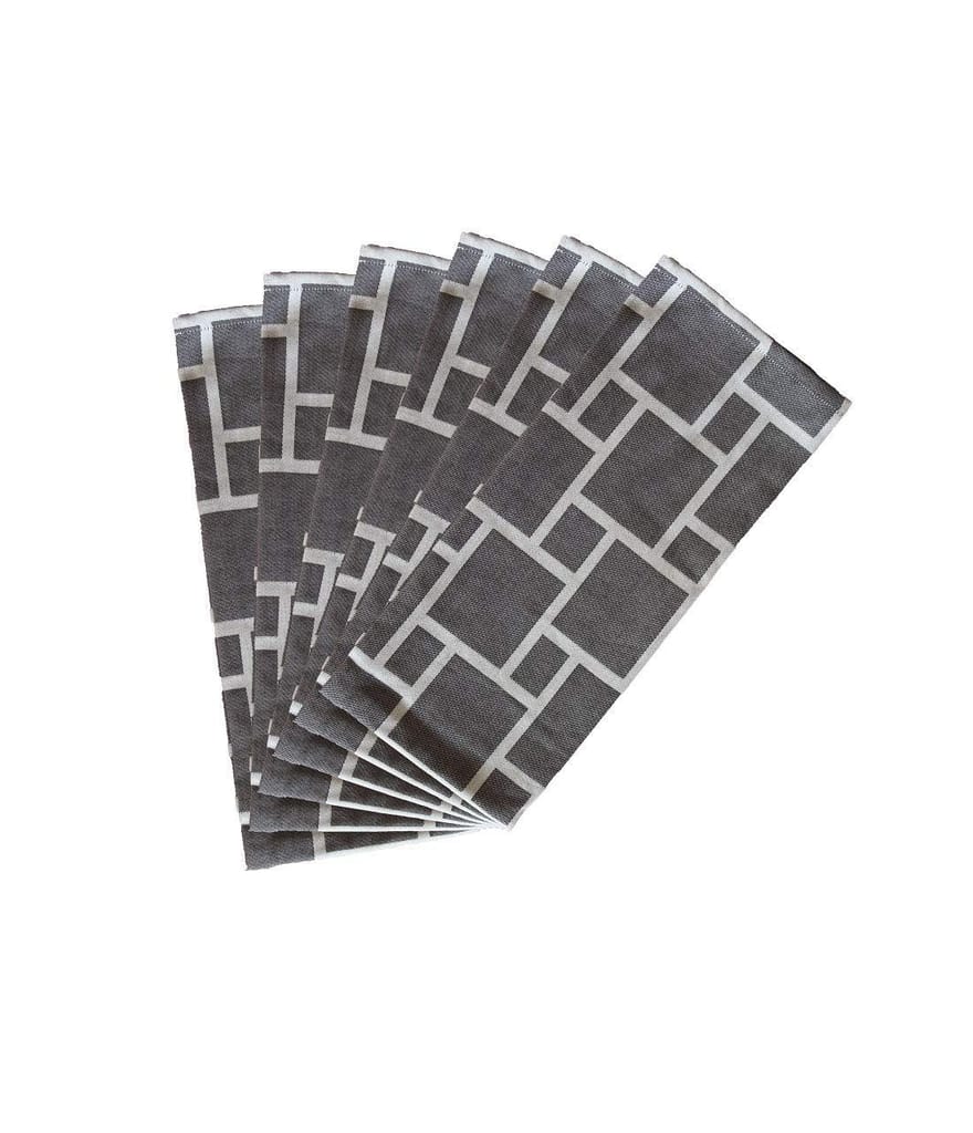AIRWILL, 100% Cotton Kitchen Towels, Pack of 6 pcs - Towels | Buy online on ZillyBuy