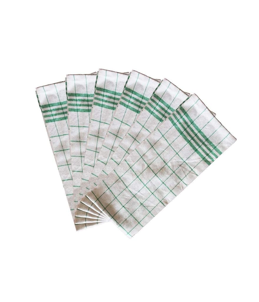 AIRWILL, 100% Cotton Kitchen Towels, Pack of 6 pcs