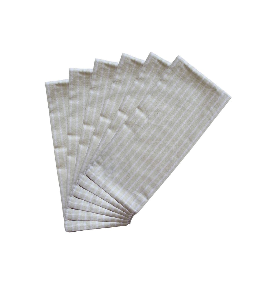 AIRWILL, 100% Cotton Kitchen Towels, Pack of 6 pcs - Towels | Buy online on ZillyBuy