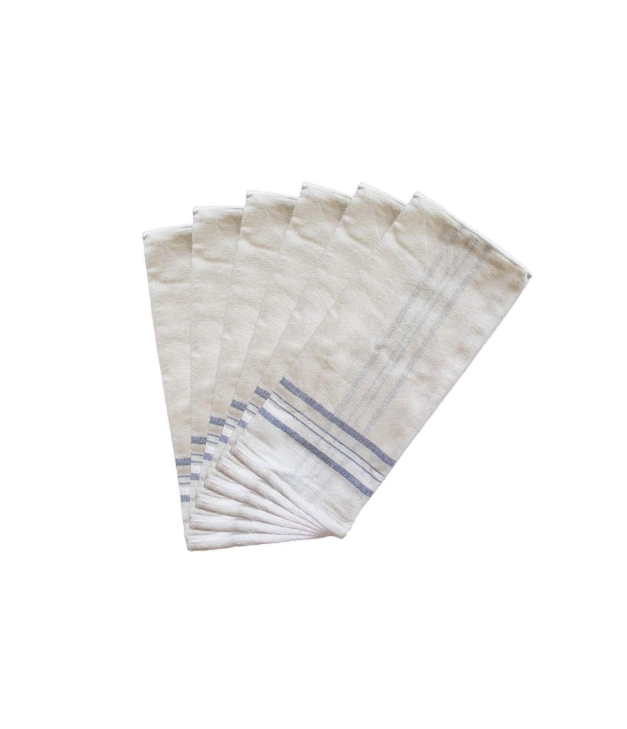 AIRWILL, 100% Cotton Kitchen Towels, Pack of 6 pcs - Towels | Buy online on ZillyBuy