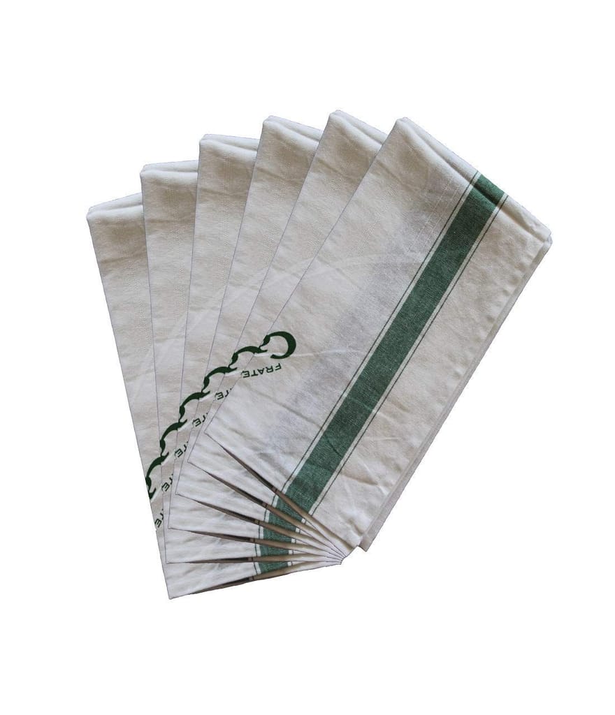 AIRWILL, 100% Cotton Kitchen Towels, Pack of 6 pcs