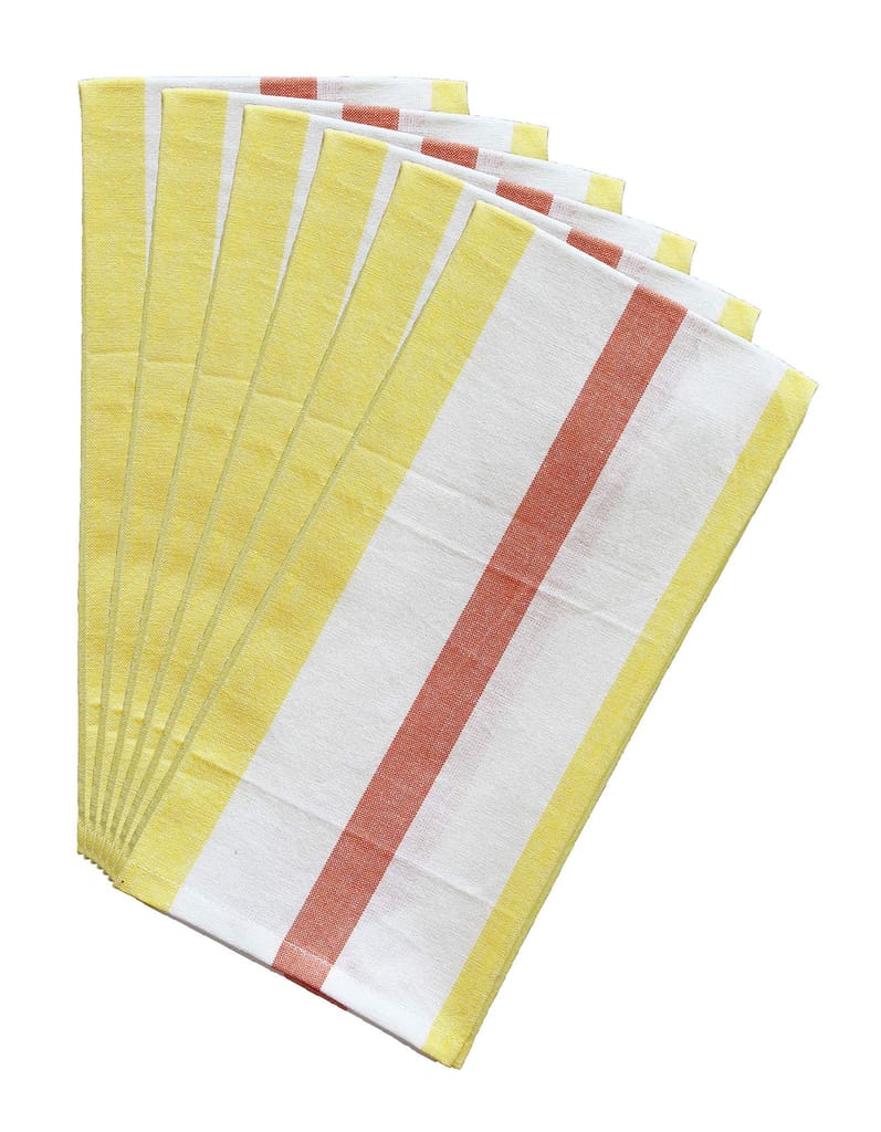 AIRWILL, 100% Cotton Kitchen Towels, Pack of 6 pcs - Towels | Buy online on ZillyBuy