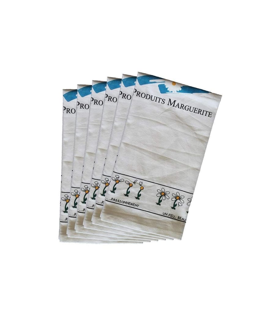 AIRWILL, 100% Cotton Kitchen Towels, Pack of 6 pcs