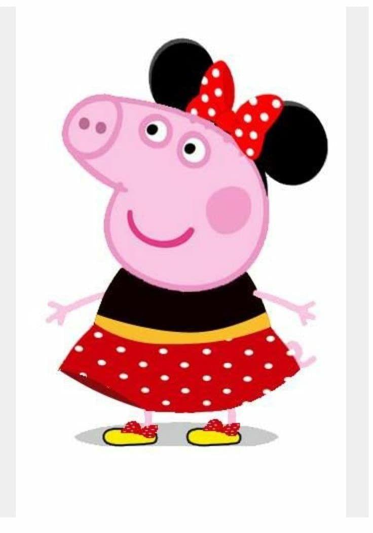 APM Peppa Pig Wall Sticker Fully Waterproof Vinyl Sticker self Adhesive for Living Room, Bedroom, Office, Kids Room 12X18 inches (PPC16) (PPC7)