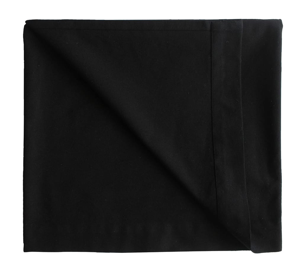 AIRWILL Cotton Neem Leaf Printed & Solid Pattern Long Door Curtains 275 / 9ft Length - (Black, Pack of 4)