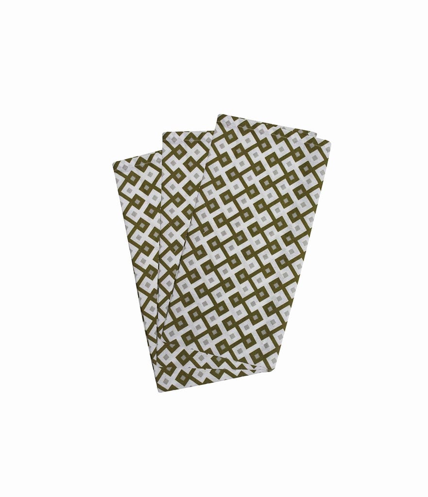 AIRWILL Cotton Kitchen Towels, Dishcloths, Wiping Cloths (Pack of 3 pcs) - Towels | Buy online on ZillyBuy