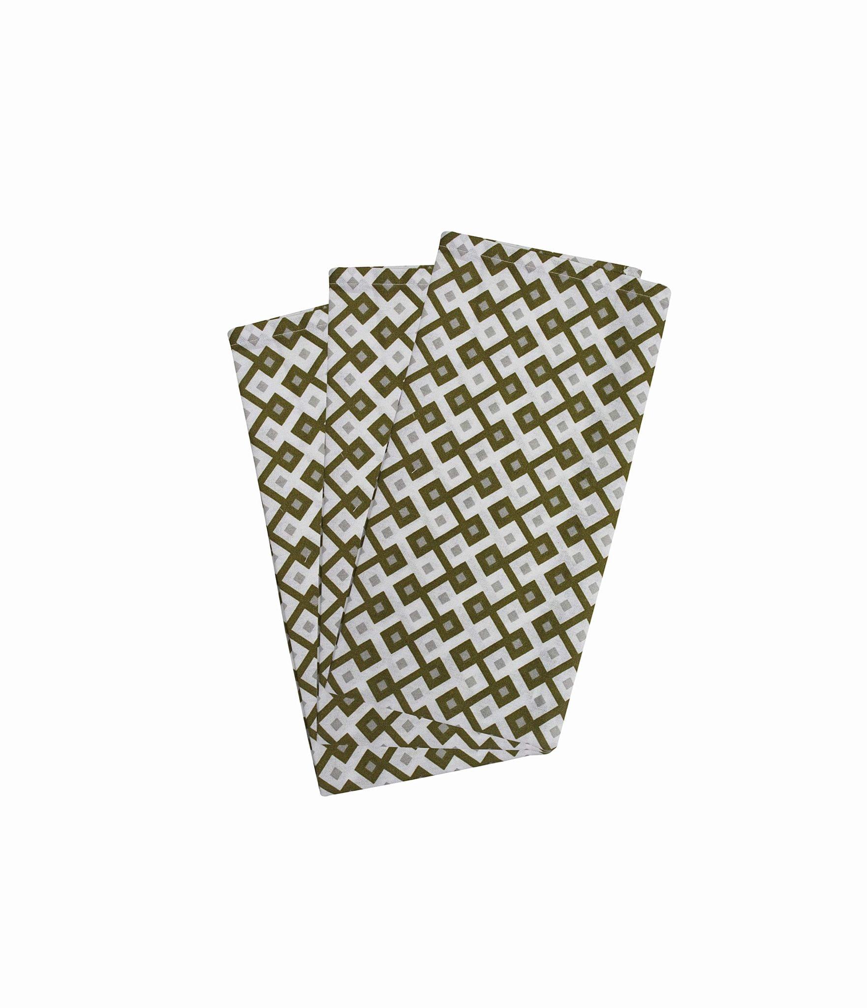 AIRWILL Cotton Kitchen Towels, Dishcloths, Wiping Cloths (Pack of 3 pcs)