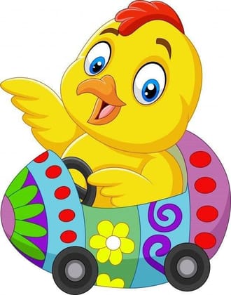 APM Kids Cute Birds Cartoon Wall Sticker Fully Waterproof Vinyl Sticker self Adhesive for Living Room, Bedroom, Office, Kids Room 12X18 inches (B17)