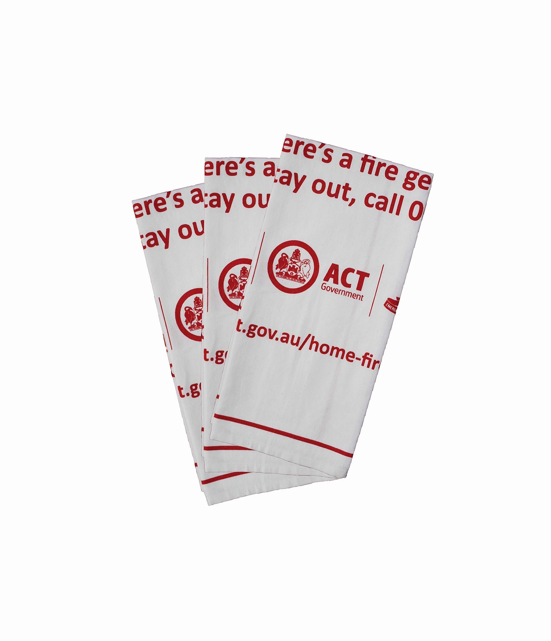 AIRWILL Cotton Kitchen Towels, Dishcloths, Wiping Cloths (Pack of 3 pcs)